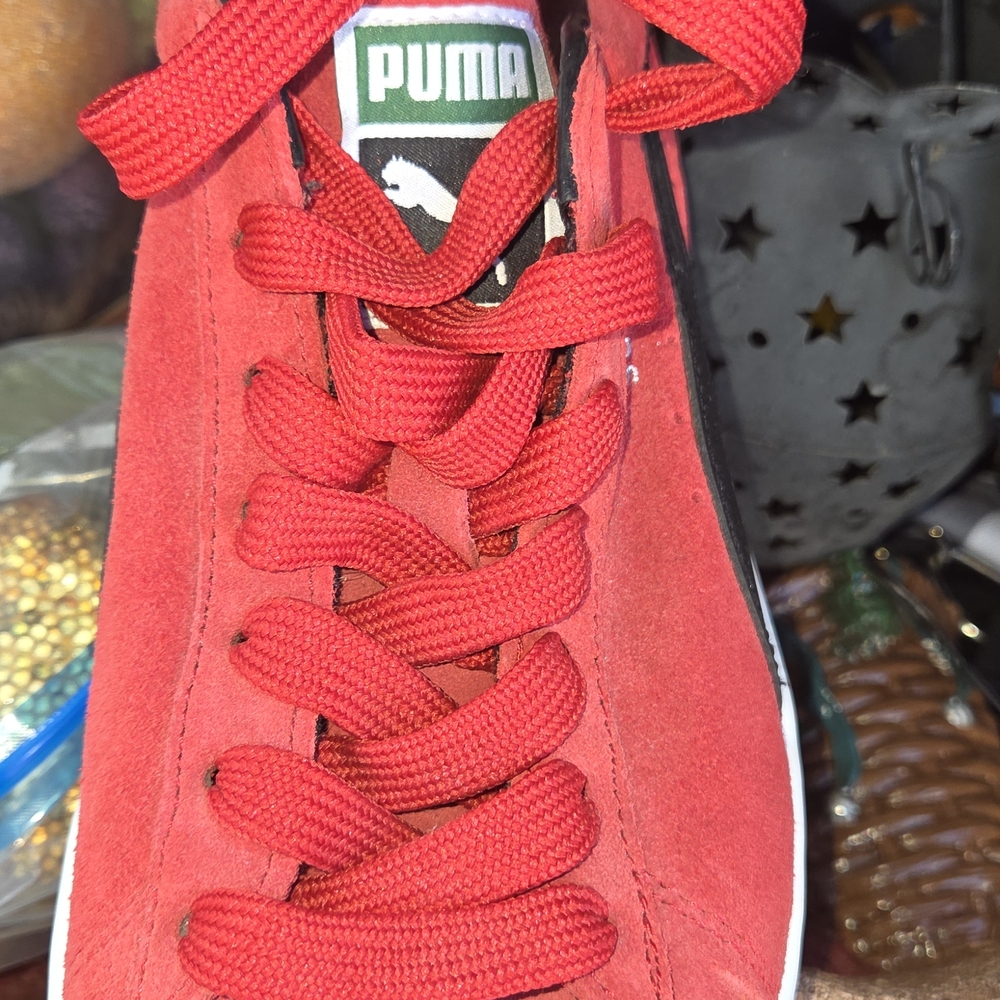Ferrari Red Men's Shoes